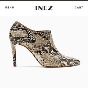 Inez Marisol90 Natural Snake Emboss size 7.5